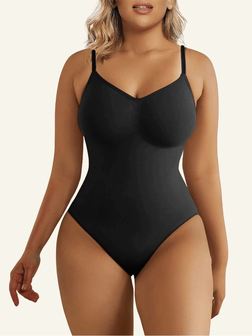 SHAPERX Tummy Control Shapewear Thong Bodysuit Seamless size 4x